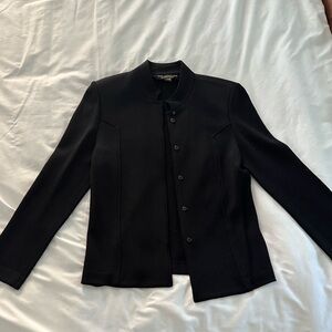 stand up mock turtleneck slight crop